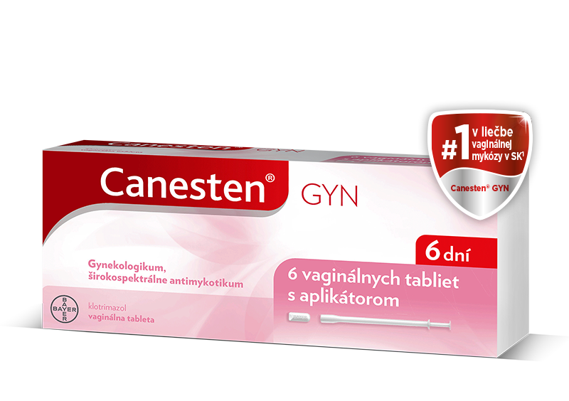 6-dňová liečba Canesten GYN 6 dní